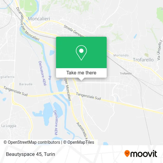 Beautyspace 45 map