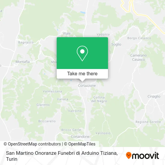 San Martino Onoranze Funebri di Arduino Tiziana map