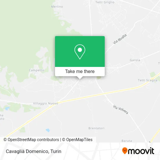 Cavaglià Domenico map