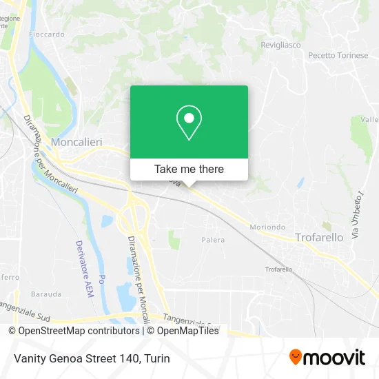 Vanity Genoa Street 140 map