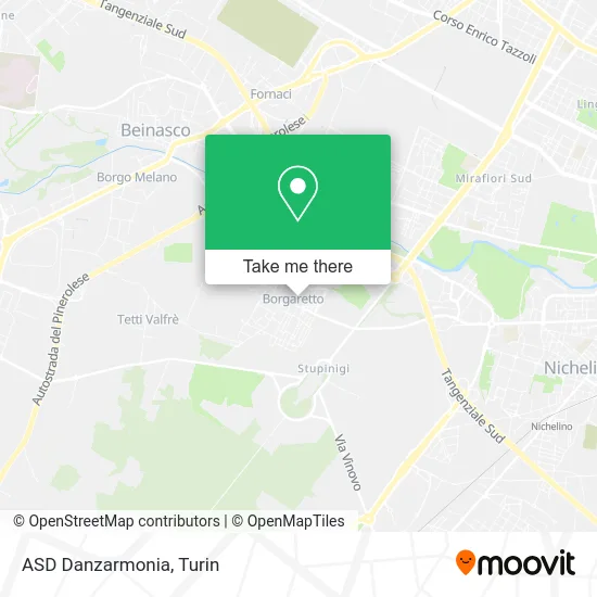 ASD Danzarmonia map