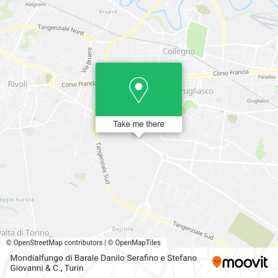 Mondialfungo di Barale Danilo Serafino e Stefano Giovanni & C. map