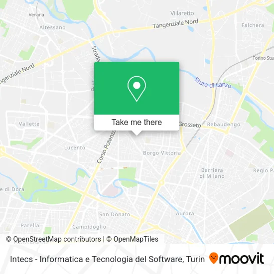 Intecs - Informatica e Tecnologia del Software map
