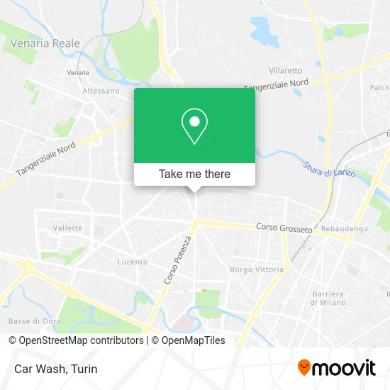 Car Wash map