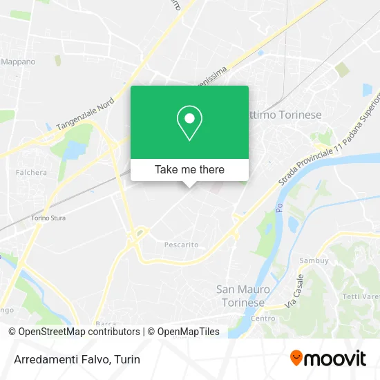 Arredamenti Falvo map