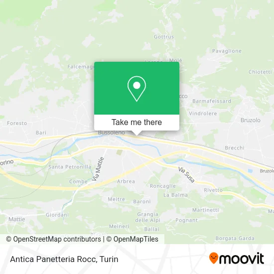 Antica Panetteria Rocc map