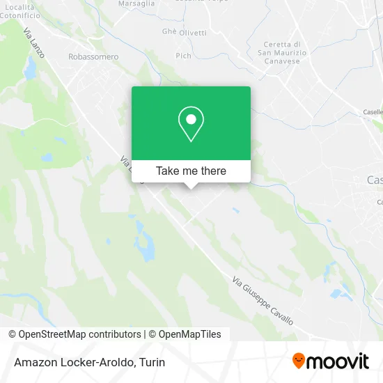 Amazon Locker-Aroldo map