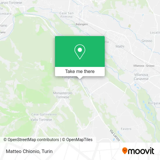 Matteo Chionio map