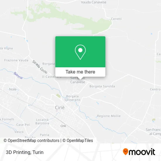 3D Printing map