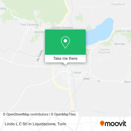 Lindo L.C Srl in Liquidation map