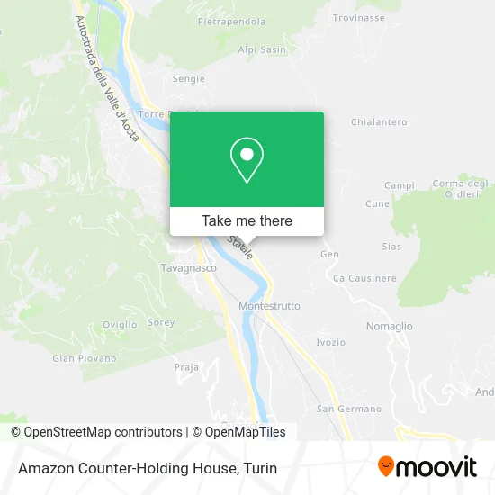 Amazon Counter-Holding House map