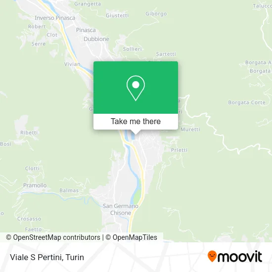 Viale S Pertini map