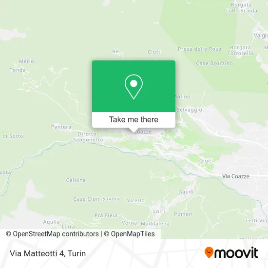 Via Matteotti  4 map