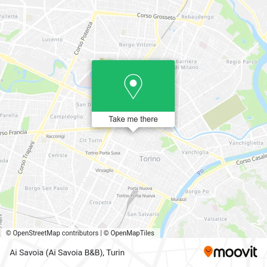 Ai Savoia (Ai Savoia B&B) map