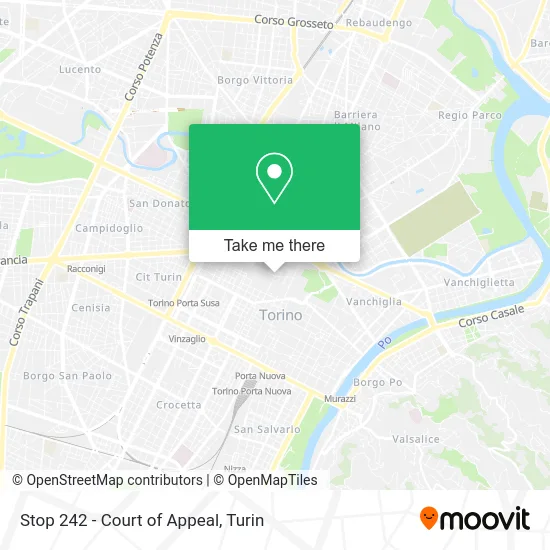Stop 242 - Court of Appeal map