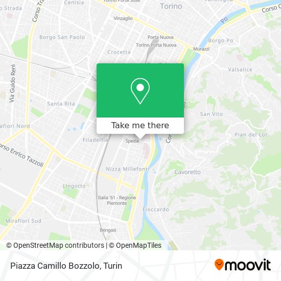 Piazza Camillo Bozzolo map
