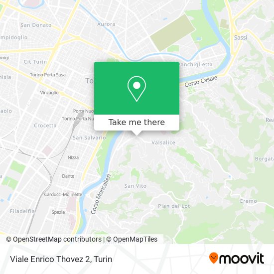 Viale Enrico Thovez 2 map