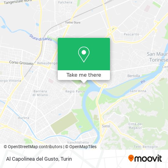 Al Capolinea del Gusto map