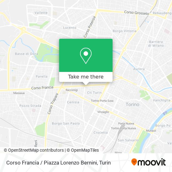 Corso Francia / Piazza Lorenzo Bernini map