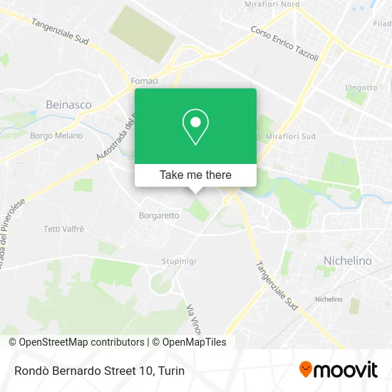 Rondò Bernardo Street 10 map