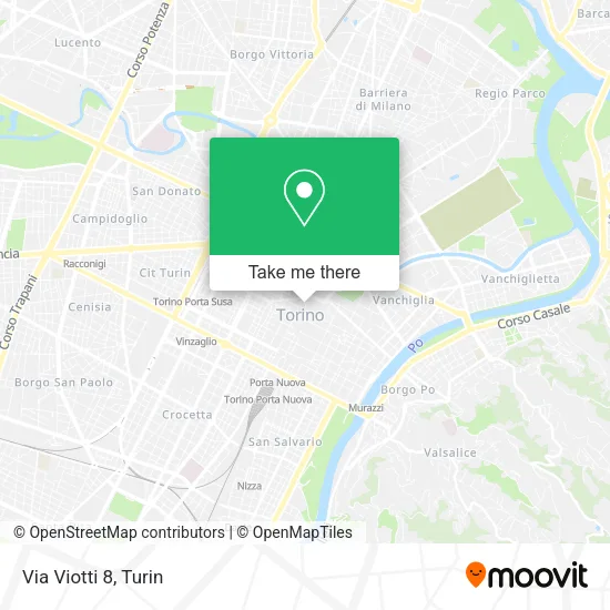 Via Viotti 8 map