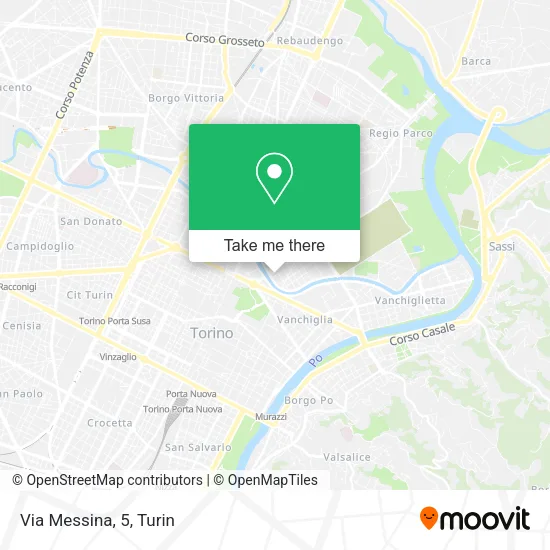 Via Messina, 5 map