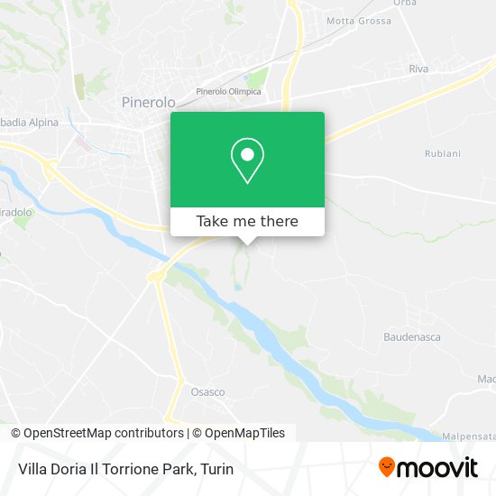 Villa Doria Il Torrione Park map