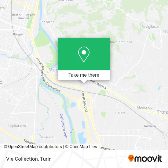 Vie Collection map