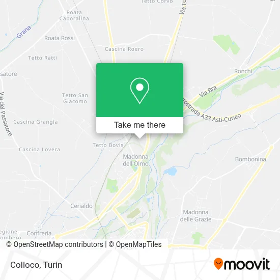 Colloco map