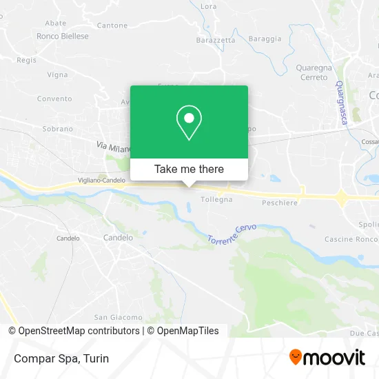 Compar Spa map