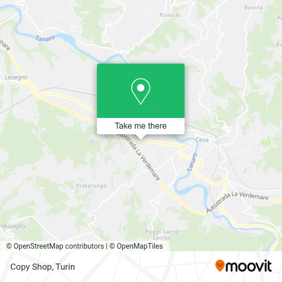 Copy Shop map