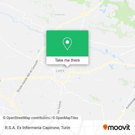 R.S.A. Ex Infermeria Capirone map
