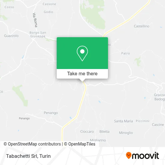 Tabachetti Srl map