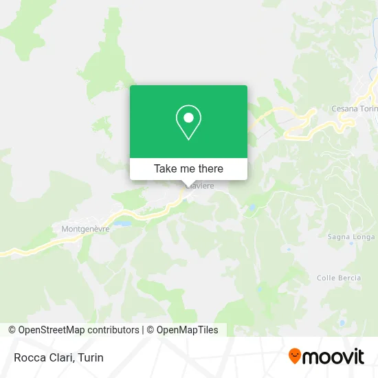 Rocca Clari map