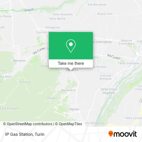 IP Gas Station map