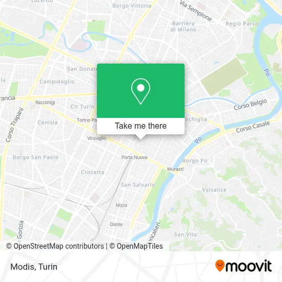 Modis map