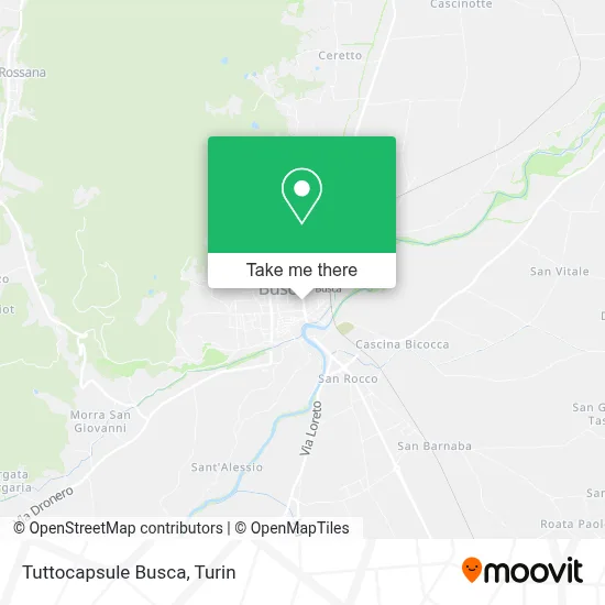 Tuttocapsule Busca map