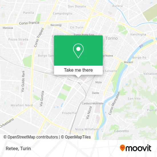 Retee map