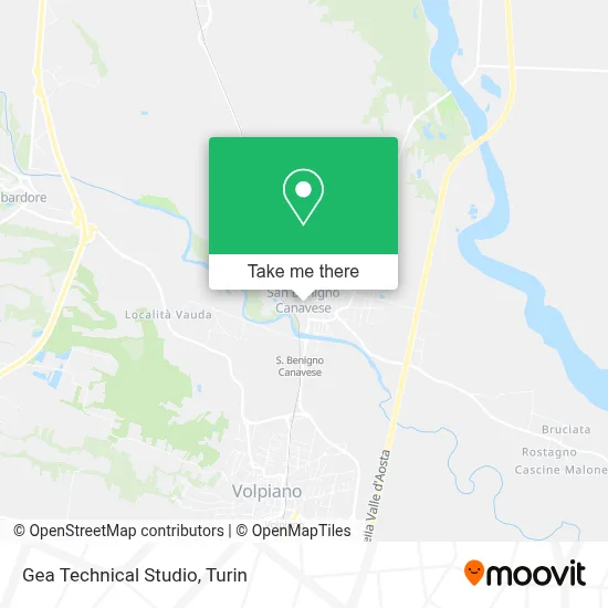 Gea Technical Studio map