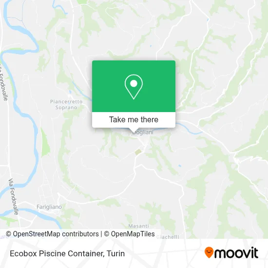 Ecobox Piscine Container map