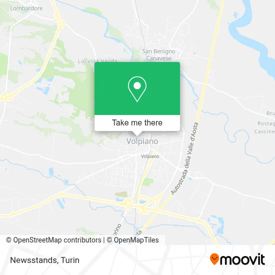 Newsstands map
