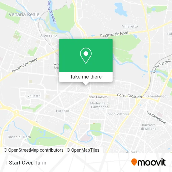 I Start Over map