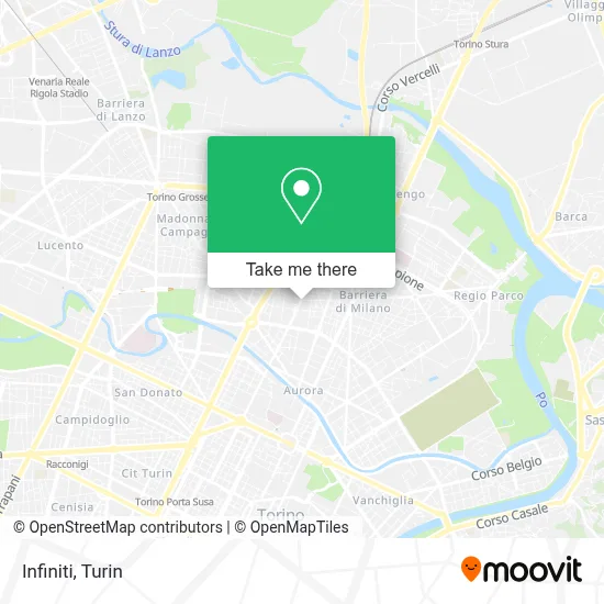 Infiniti map