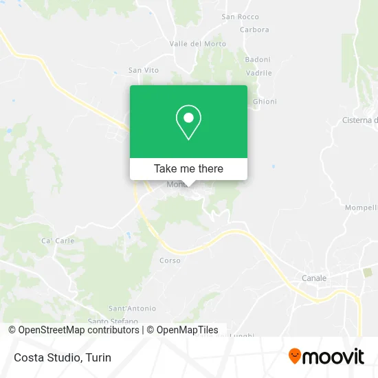 Costa Studio map