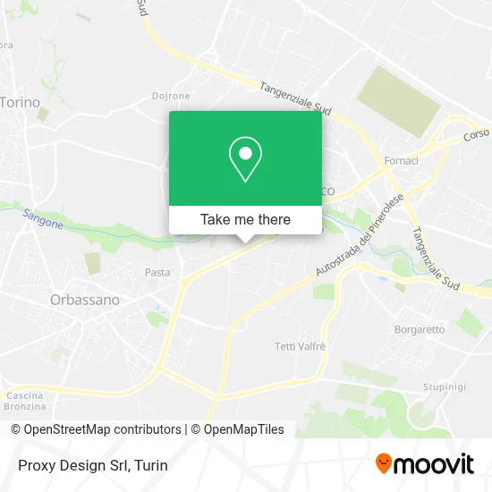 Proxy Design Srl map