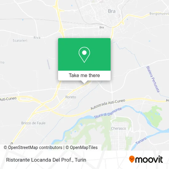Ristorante Locanda Del Prof. map