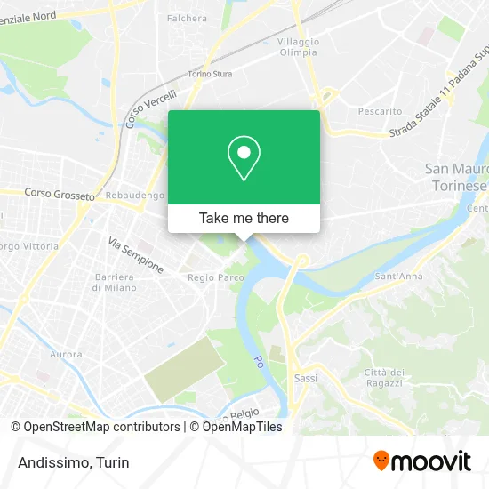 Andissimo map