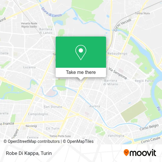 Robe Di Kappa map