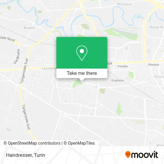 Hairdresser map