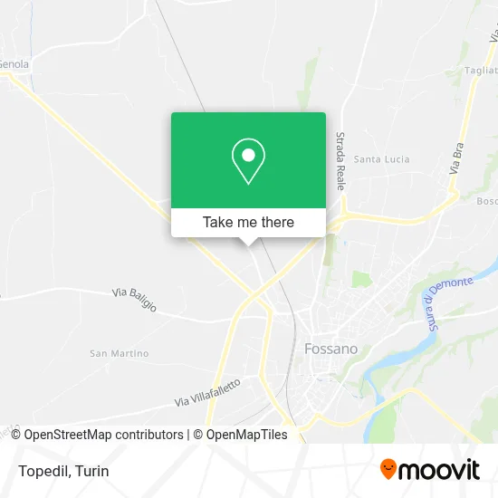 Topedil map
